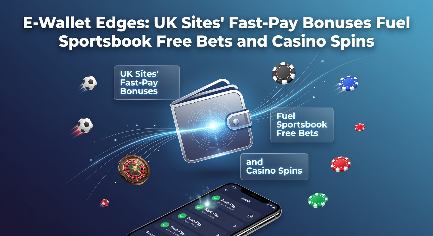 Vibrant screenshot of a UK betting app highlighting e-wallet deposit bonuses alongside free bet icons and casino spins