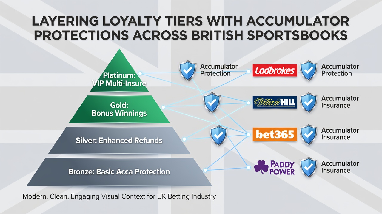 Detailed view of how accumulator protections activate within different loyalty tiers at UK betting sites